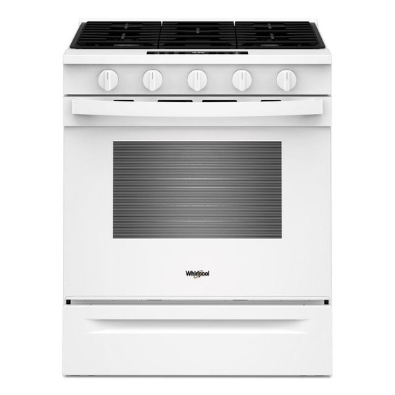 Whirlpool® 30-inch Gas Range with Air Cooking Technology WSGS5030SW Whirlpool® 30-inch Gas Range with Air Cooking Technology WSGS5030SW