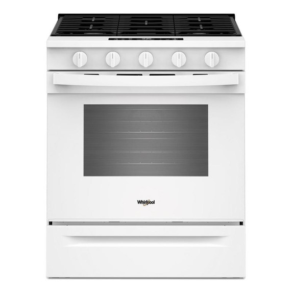 Whirlpool® 30-inch Gas Range with Air Cooking Technology WSGS5030SW