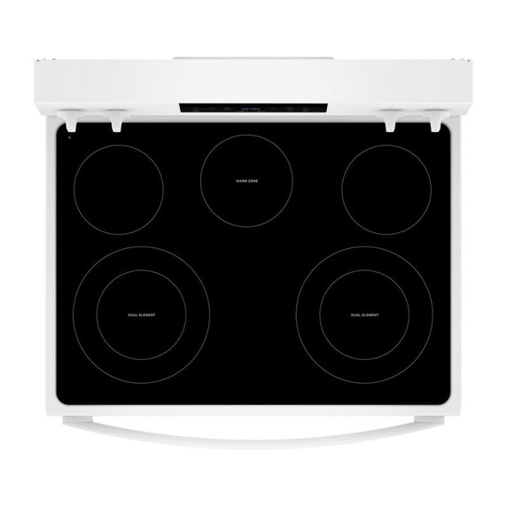 Whirlpool® 30-inch Electric Range with Air Cooking Technology YWFES4530SW