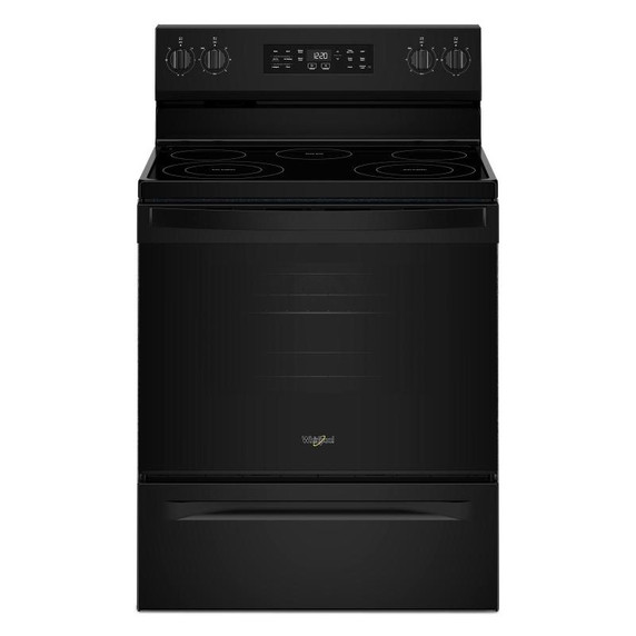 Whirlpool® 30-inch Electric Range with Air Cooking Technology YWFES4530SB Whirlpool® 30-inch Electric Range with Air Cooking Technology YWFES4530SB