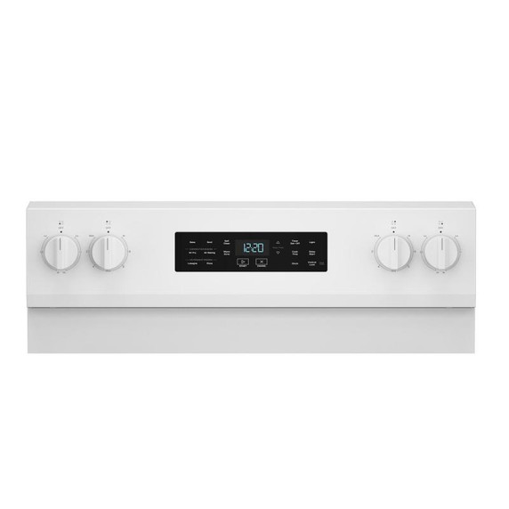 Whirlpool® 30-inch Electric Range with Air Cooking Technology YWFES5730SW Whirlpool® 30-inch Electric Range with Air Cooking Technology YWFES5730SW