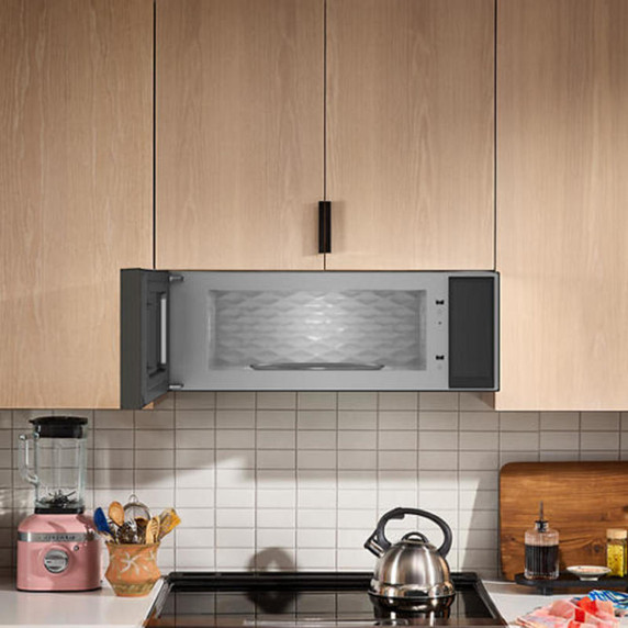 Kitchenaid® Smart Low Profile Microwave Hood Combination with Dual Fan Ventilation YKMML550RBE