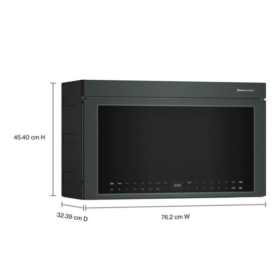 Kitchenaid® Multifunction Over-the-Range Microwave Oven with Infrared Sensor Modes YKMMF730PJP