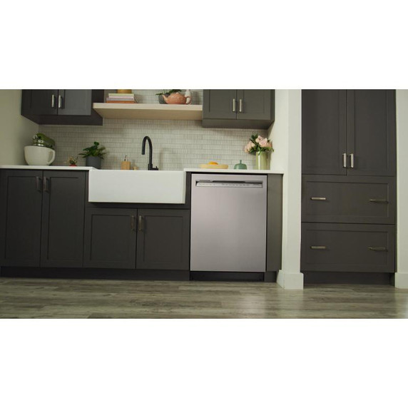 Kitchenaid® Third Level Jet Rack Dishwasher in PrintShield™ Finish, 41 dBA KDFE304RPS