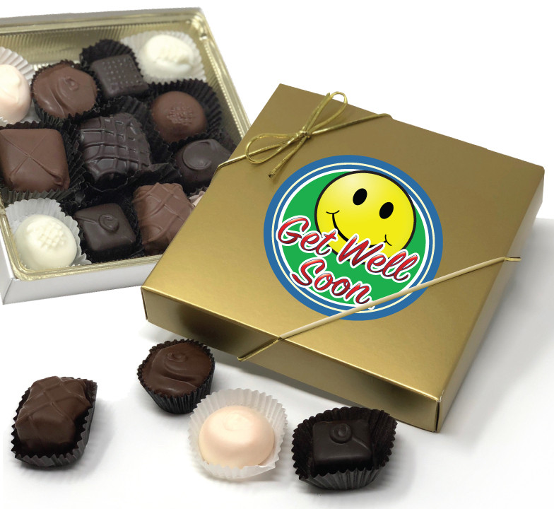 Get Well Fresh Chocolate Candy Box