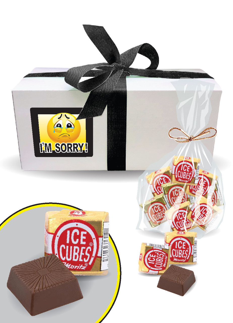 I'm Sorry Ice Cubed Chocolate Candy Gift