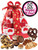 Valentine's Day Heart 3 Tier Tower of Treats - Humor
