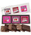 Valentine's Day Cookie Talk 6pc Chocolate Graham Box - Humor