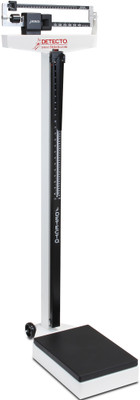 Detecto Physician Scale w/ Wheels & Height Rod 438