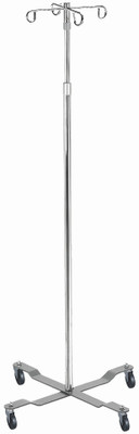 Mobile 4-Hook IV Pole 13029 by Drive