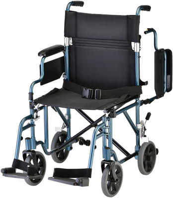 Nova 349 Transport Wheelchair with Flip Back Arms