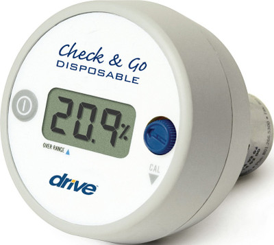 Check & Go Oxygen Analyzer Disposable 18580 by Drive