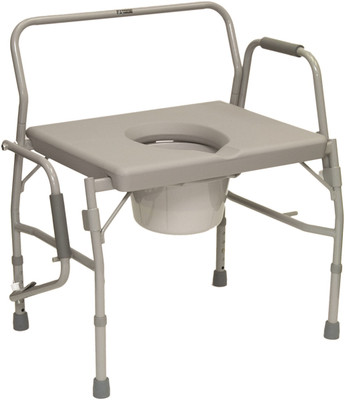 Probasics Heavy Duty Drop-Arm Commode BSBDAC