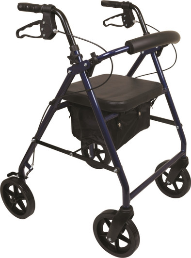 Probasics Deluxe Aluminum Rollator 8" Wheels RLA8