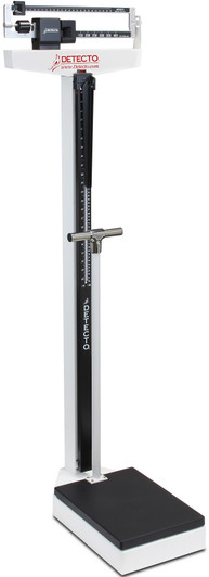 Detecto Eye-Level Physician Scale w/ Handpost & Height Rod 449