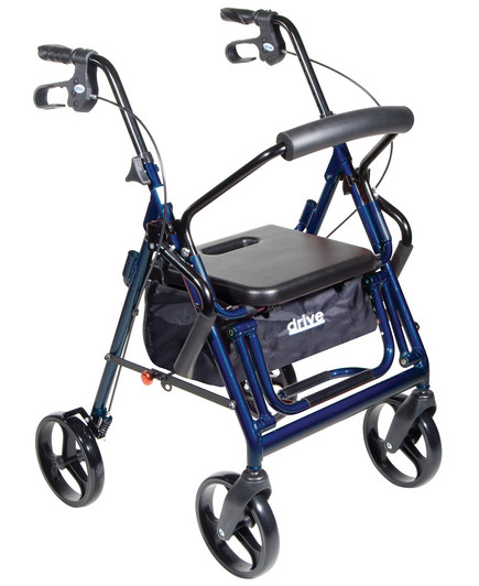 Duet Rollator Transport Chair 795 by Drive