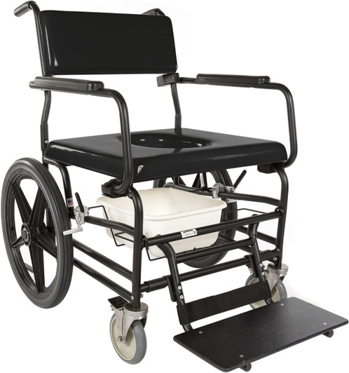 Heavy Duty Rolling Commode Shower Chair 720 by ActiveAid