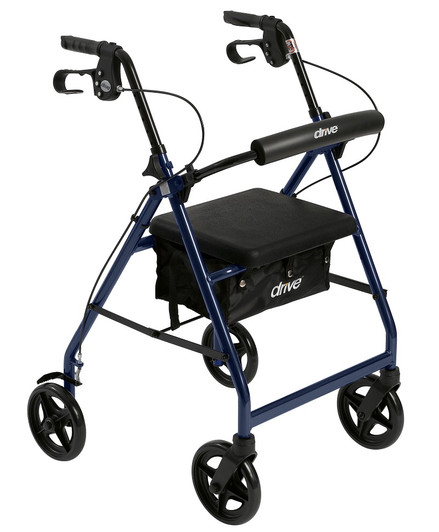 Lightweight Padded Rollator w/ 7.5" Wheels R728 by Drive