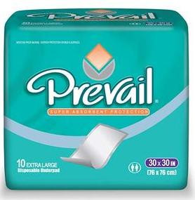 Prevail Night Time Disposable Underpads by First Quality
