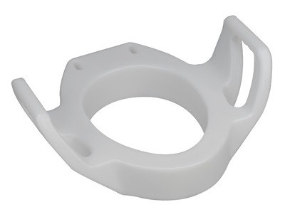 Elongated Toilet Seat Riser with Arms 1504 by Duro-Med
