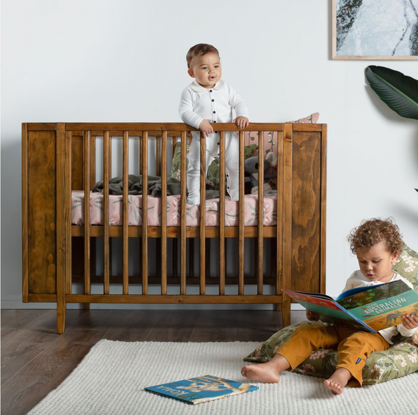 Incy Interiors Maxwell Cot - Walnut