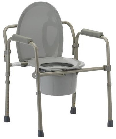 Foldable Steel Commode 8700 by Nova