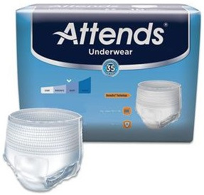 Attends Pull-Up Underwear Extra Absorbency