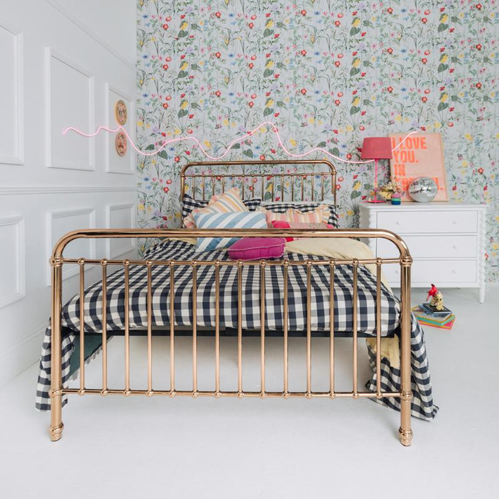 Eden Double Bed - Rose Gold