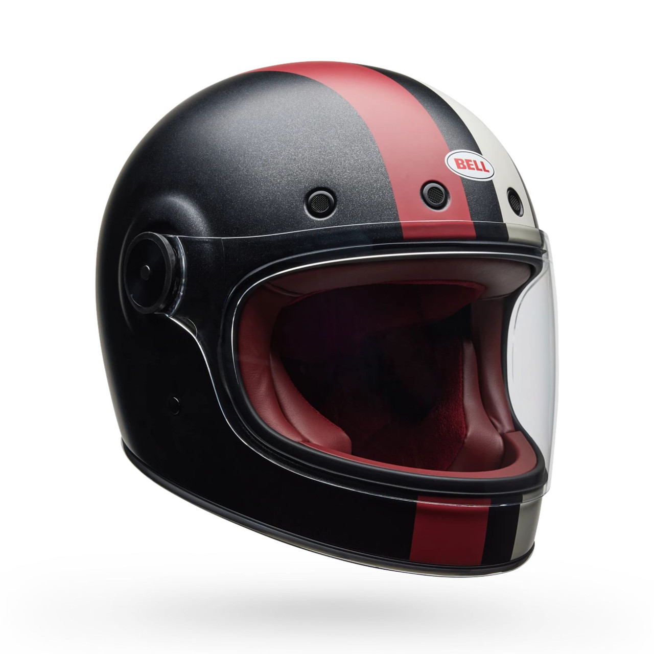 CASCO BULLITT GT COMMAND MATTE BLACK/WHITE/RED - Valeri84