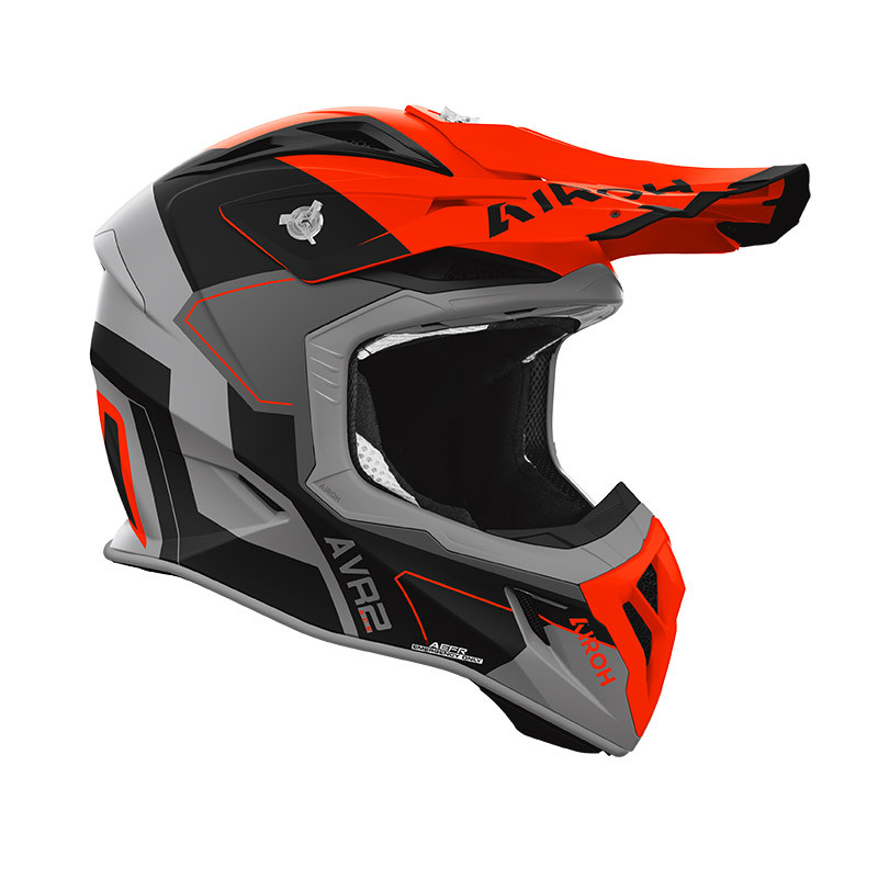 CASCO AVIATOR ACE 2 SHIELD ORANG MATT - Valeri Sport