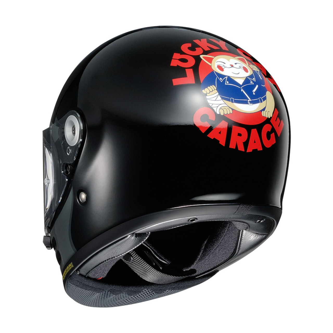 セキュリティ・セーフティ SHOEI Glamster The Lucky Cat Garage TC-5 HELMET GLAMSTER LUCKY CAT GARAGE TC5