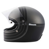 CASCO 80'S MATT BLACK & GREY