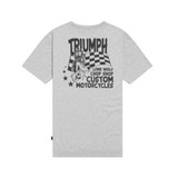 T-SHIRT LONE WOLF SILVER