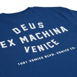 T-SHIRT VENICE SKULL BLUE