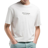 T-SHIRT RELAXED FIT CON STAMPA M3036 WHITE