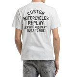T-SHIRT STAMPA MINI E MAXI M3050 WHITE 