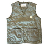 GILET IN NYLON RICICLATO M8451 GREEN