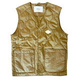 GILET IN NYLON RICICLATO M8451 KHAKI