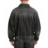 GIUBBINO IN BLACK DENIM M8Z1
