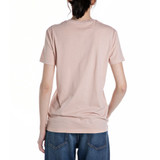 T-SHIRT LETTERING REGULAR FIT W3566V PINK