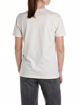 T-SHIRT LETTERING REGULAR FIT W3566V WHITE