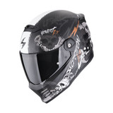 CASCO COVERT FX SKULLZ BLACK GREY & GOLD