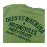 T-SHIRT TOKYO ADDRESS TENDRIL GREEN