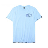 T-SHIRT BIARRITZ ADDRESS  SKY BLUE