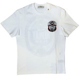 T-SHIRT IN JERSEY CON STAMPA SUL RETRO M3278