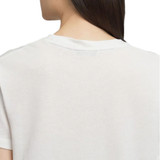 T-SHIRT IN JERSEY CON STAMPA GRAFICA WHITE W3566E