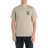 T-SHIRT CON RICAMO A RILIEVO M3251 ECRU