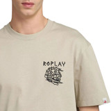 T-SHIRT CON RICAMO A RILIEVO M3251 ECRU