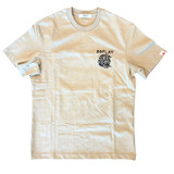 T-SHIRT CON RICAMO A RILIEVO M3251 ECRU