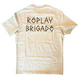 T-SHIRT CON RICAMO A RILIEVO M3251 ECRU